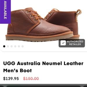 UGG Australia Neumel Leather Men's Boot